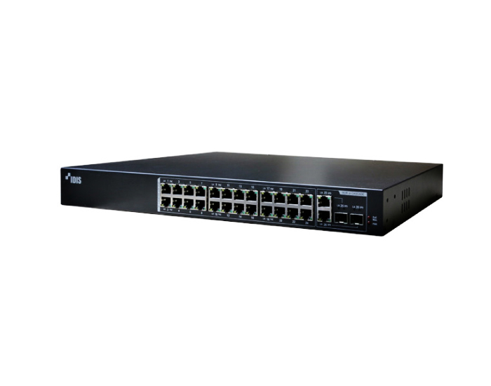 IDIS DH-2026PF 24-port PoE switch