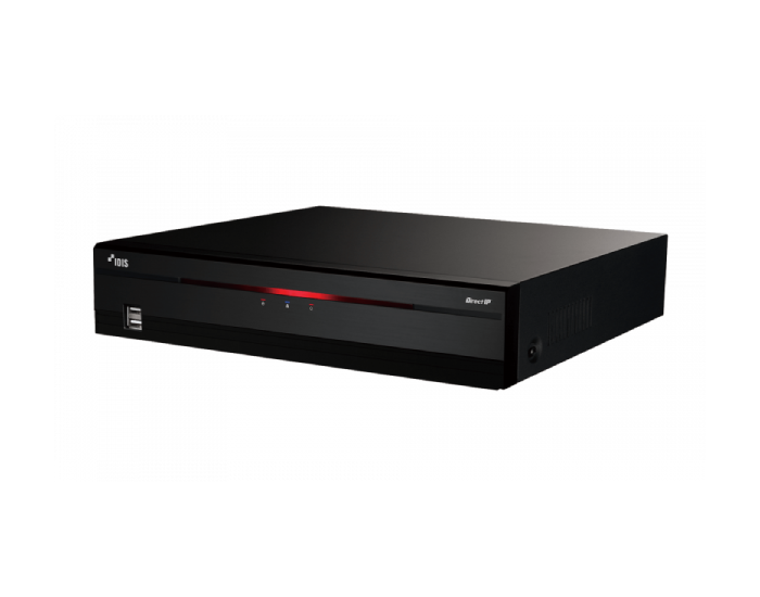 IDIS DR-2504P-B 4CH H.265 4K recorder NDAA TAA
