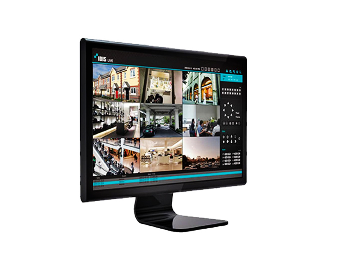 IDIS WEB software